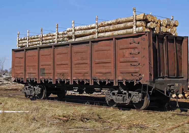 Перевозка ЛЕСА вагонами из Великого Устюга в Алексина